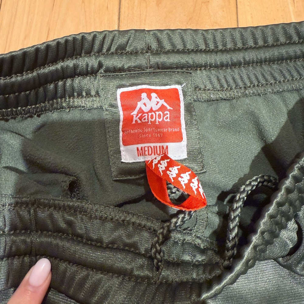 Kappa Forest Green Drawstring Pants - image 2